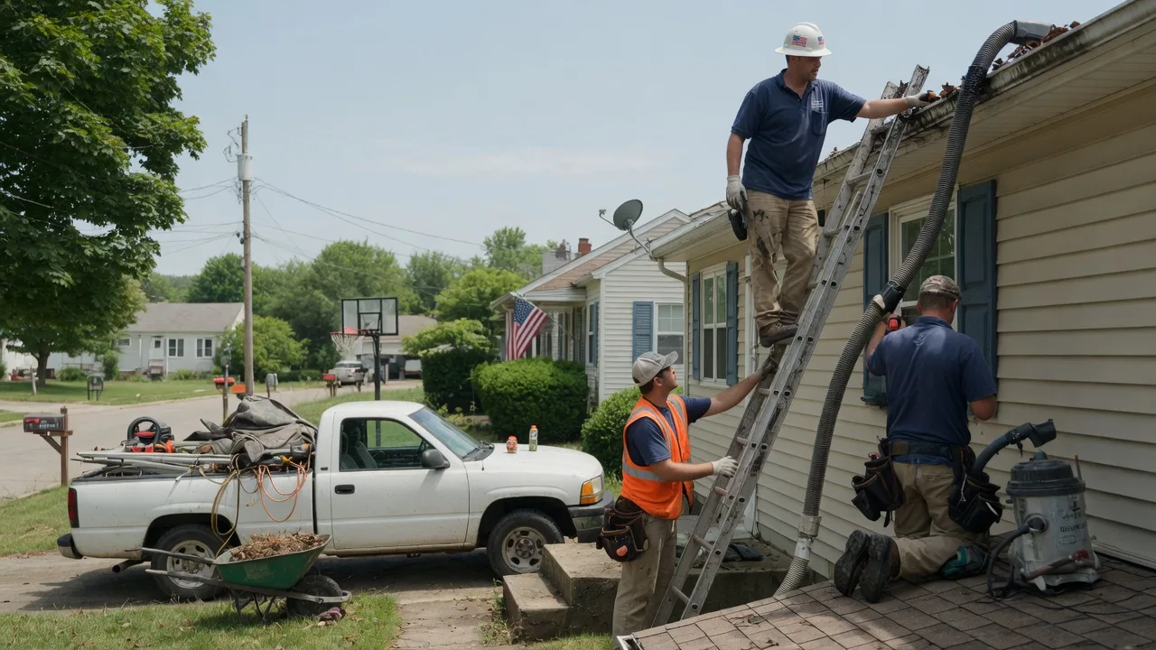Gutter Installation in Denham Springs, LA near me